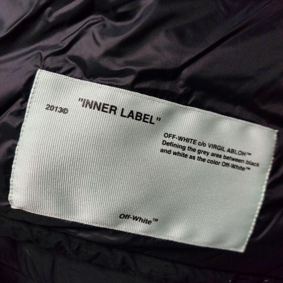 OFF-WHITE QUOTE PUFFER DOWN JKT ダウンジャケット