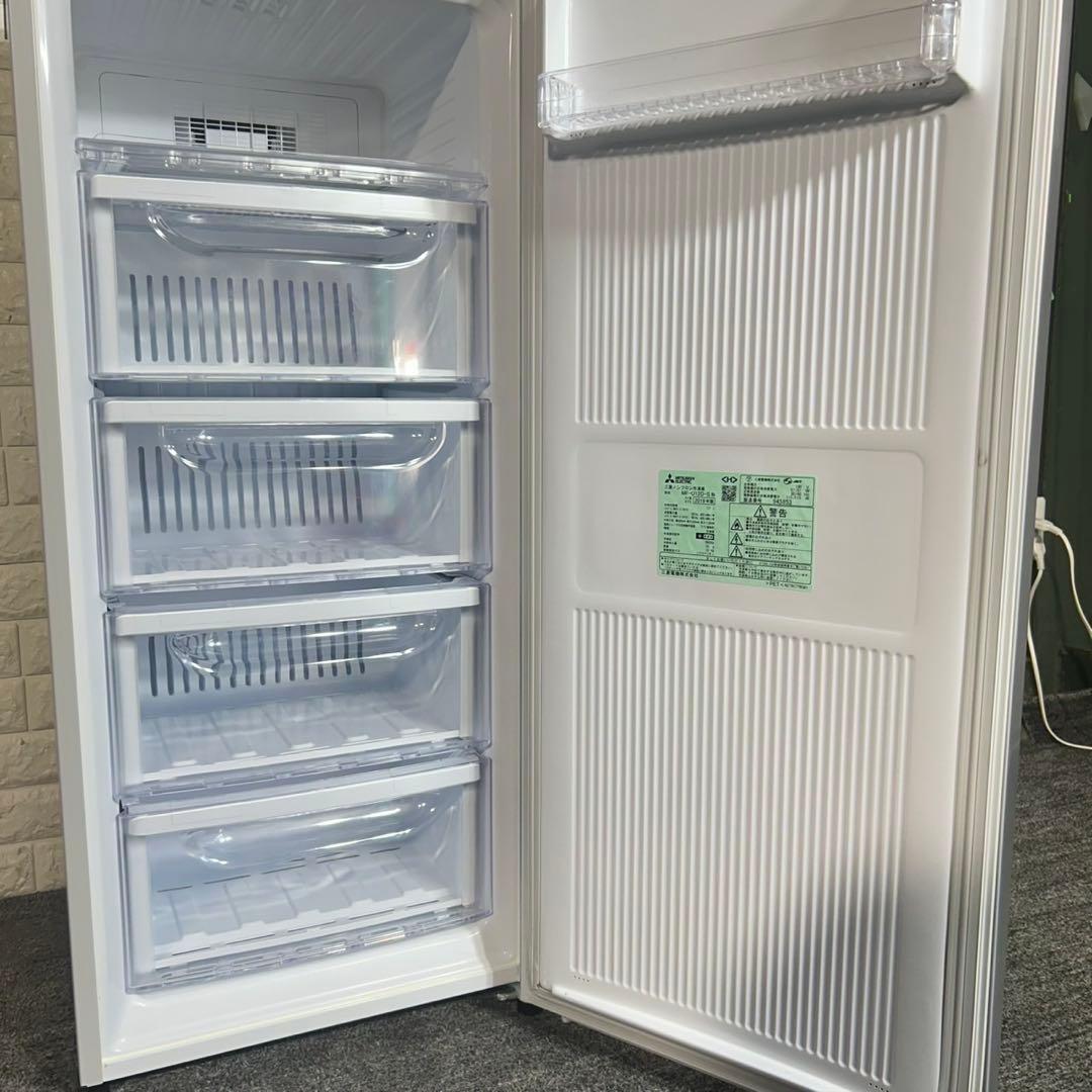 MITSUBISHI 冷凍庫 MF-U12D-S 121L コンパクト F034