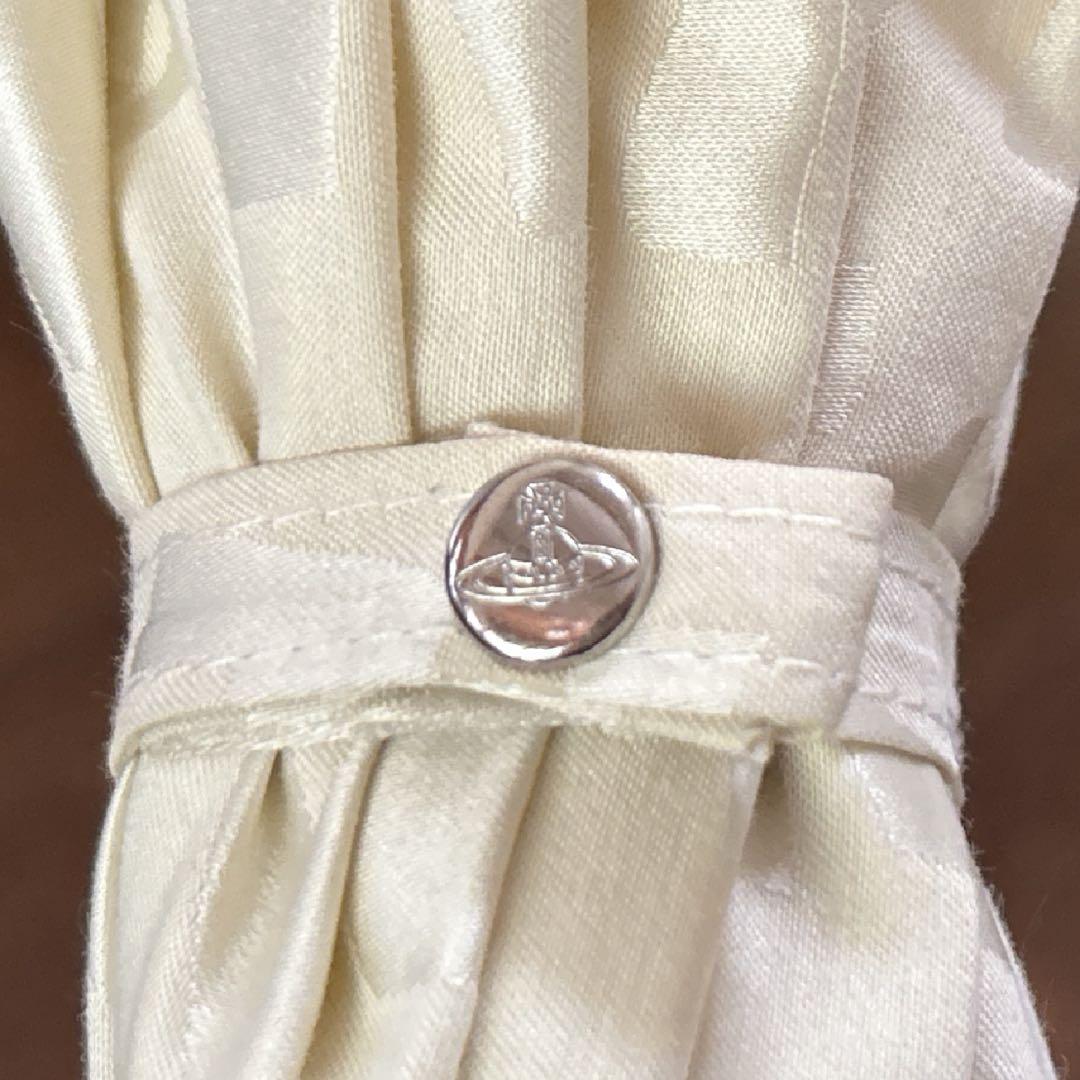 Vivienne Westwood 長傘 パゴダ ラタン巻きハンドル 薄ベージュ