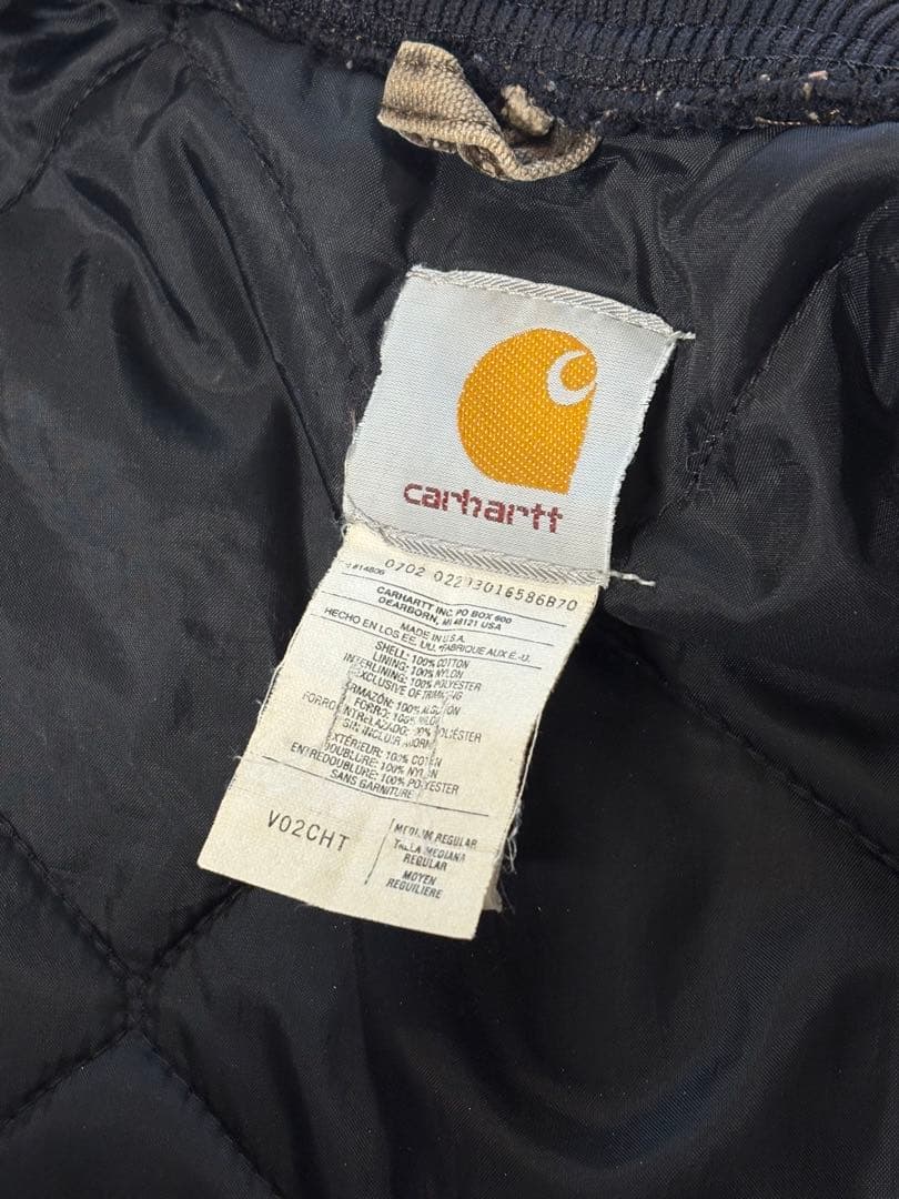 Carhartt ダックベスト　アメリカ製　Mサイズ
