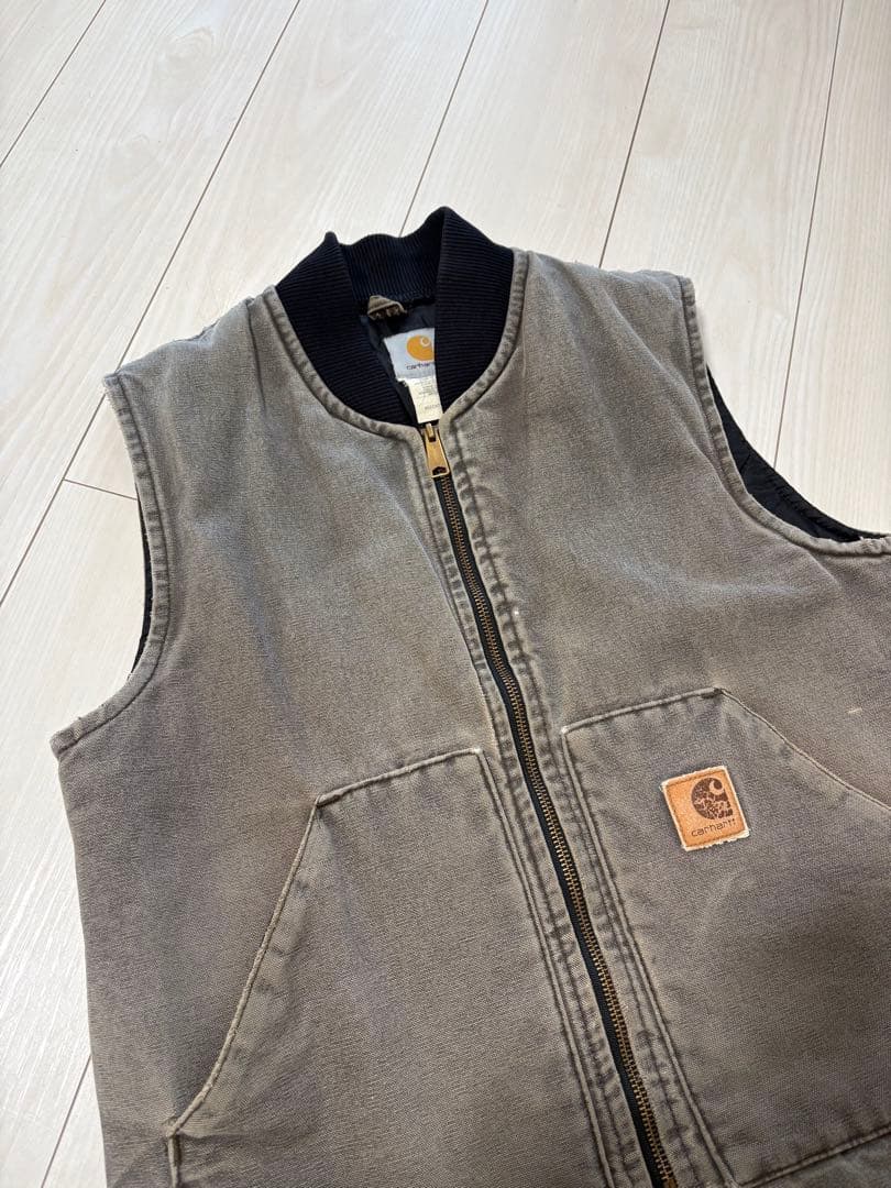 Carhartt ダックベスト　アメリカ製　Mサイズ