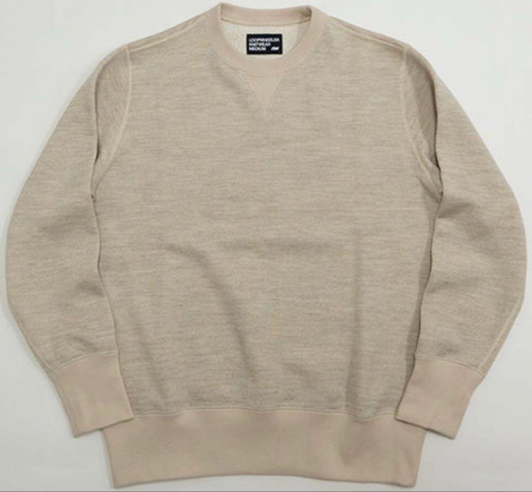 LOOPWHEELER シルクウールコットン(LW223) ベージュ