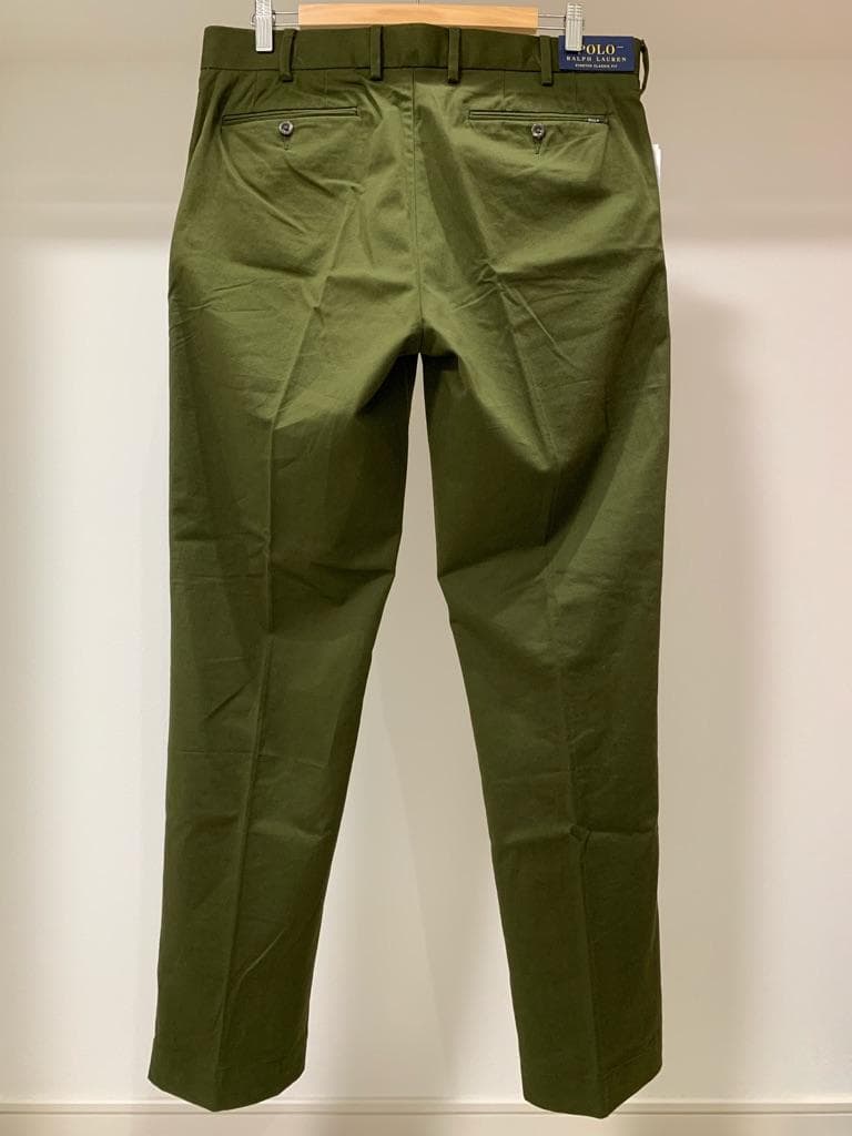 新品 34 インチ ポロ ラルフローレン POLO チノ パンツ