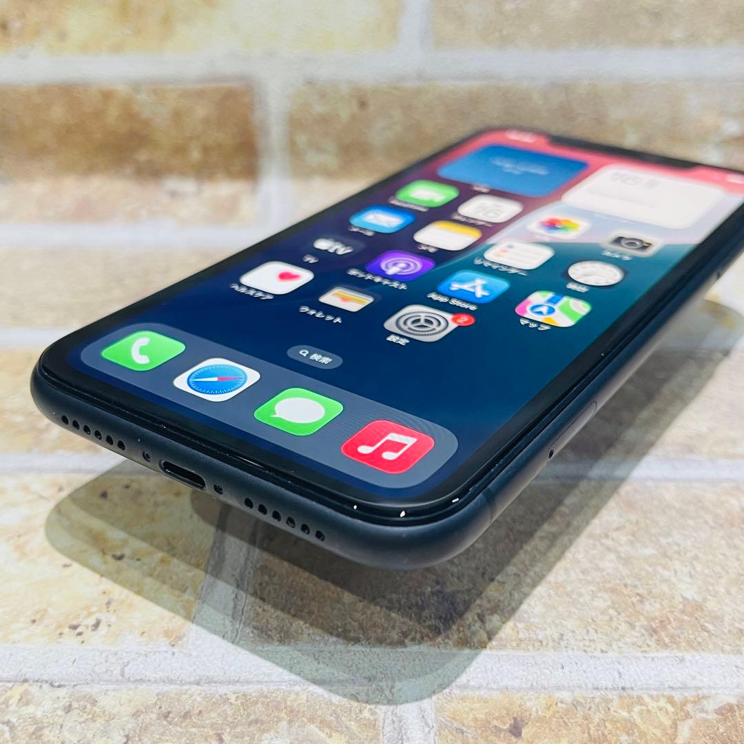 SIMフリー iPhone11 128GB ブラック 電池新品