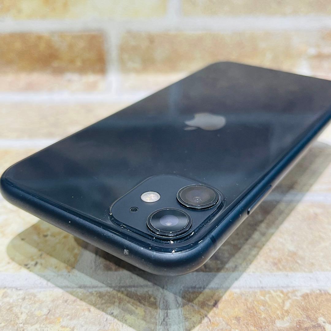 SIMフリー iPhone11 128GB ブラック 電池新品