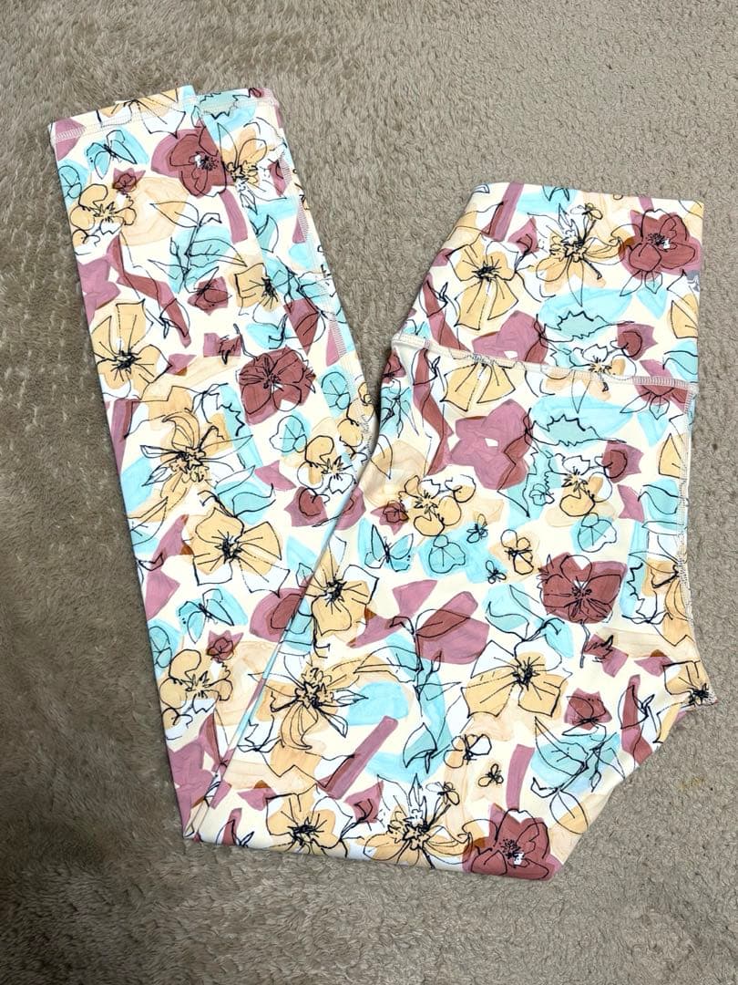 【SUKALA】ミックスフラワープリントレギンス