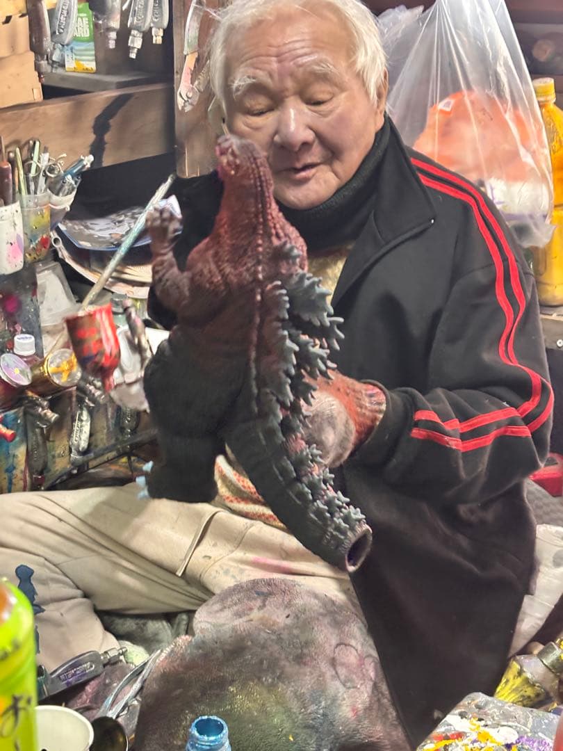 後藤彩色所 カスタム 東宝30ｃｍシリーズ 1995 ラストシーン ゴジラ 緑