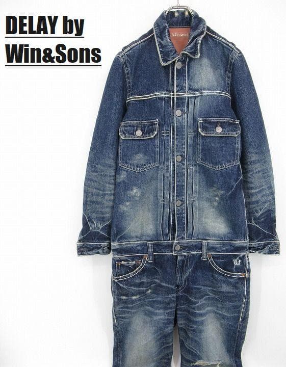 DELAY by Win&Sons ツナギ オールインワン デニム 2 岡山児島