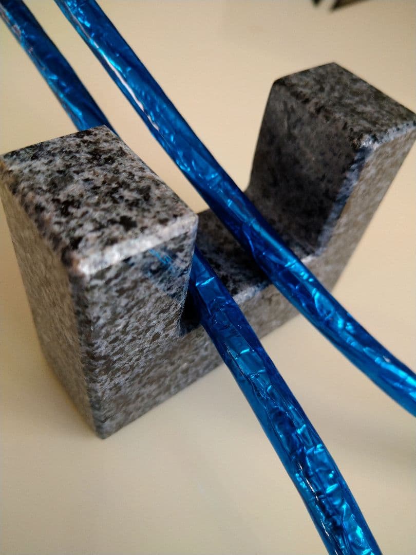 天然鉱石ケ―ブルインシュレータ―５個セット