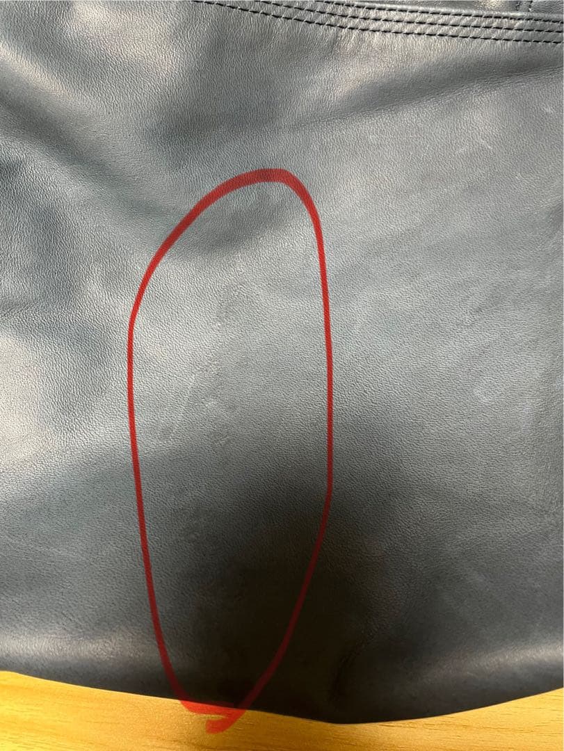 Porter ポーター レザー ドラムバッグ フランク ネイビー