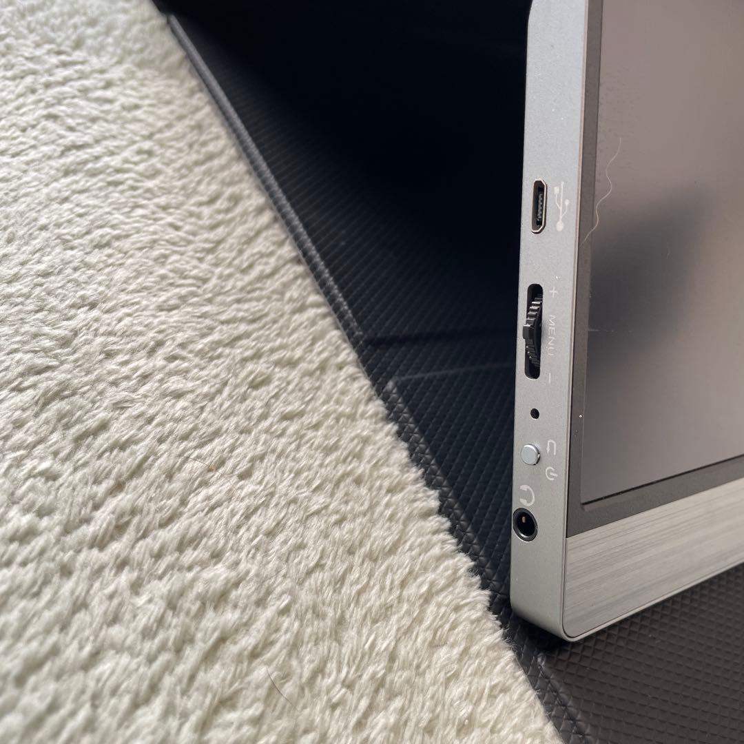 ポータブルモニター USB-C ミニHDMI　接続