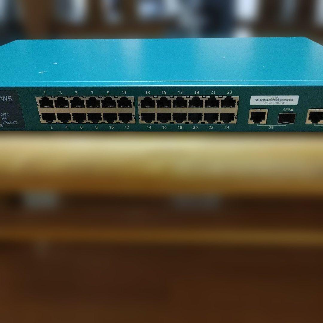 Panasonic Switch-M24PWR 24ポートスイッチングハブ