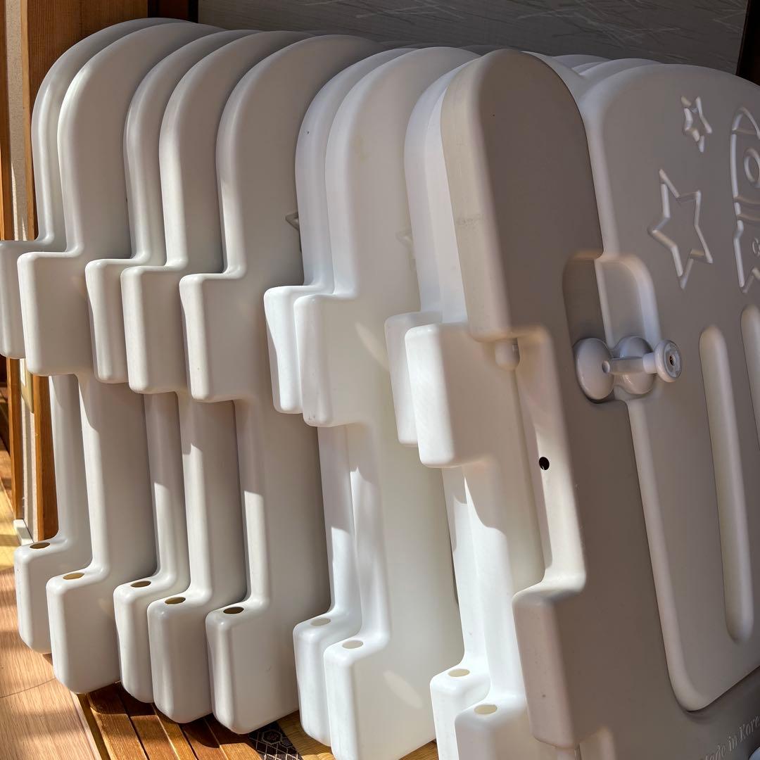 FF　Caraz ベビーサークル 10枚　カラズ　ベビーサークル　扉付き