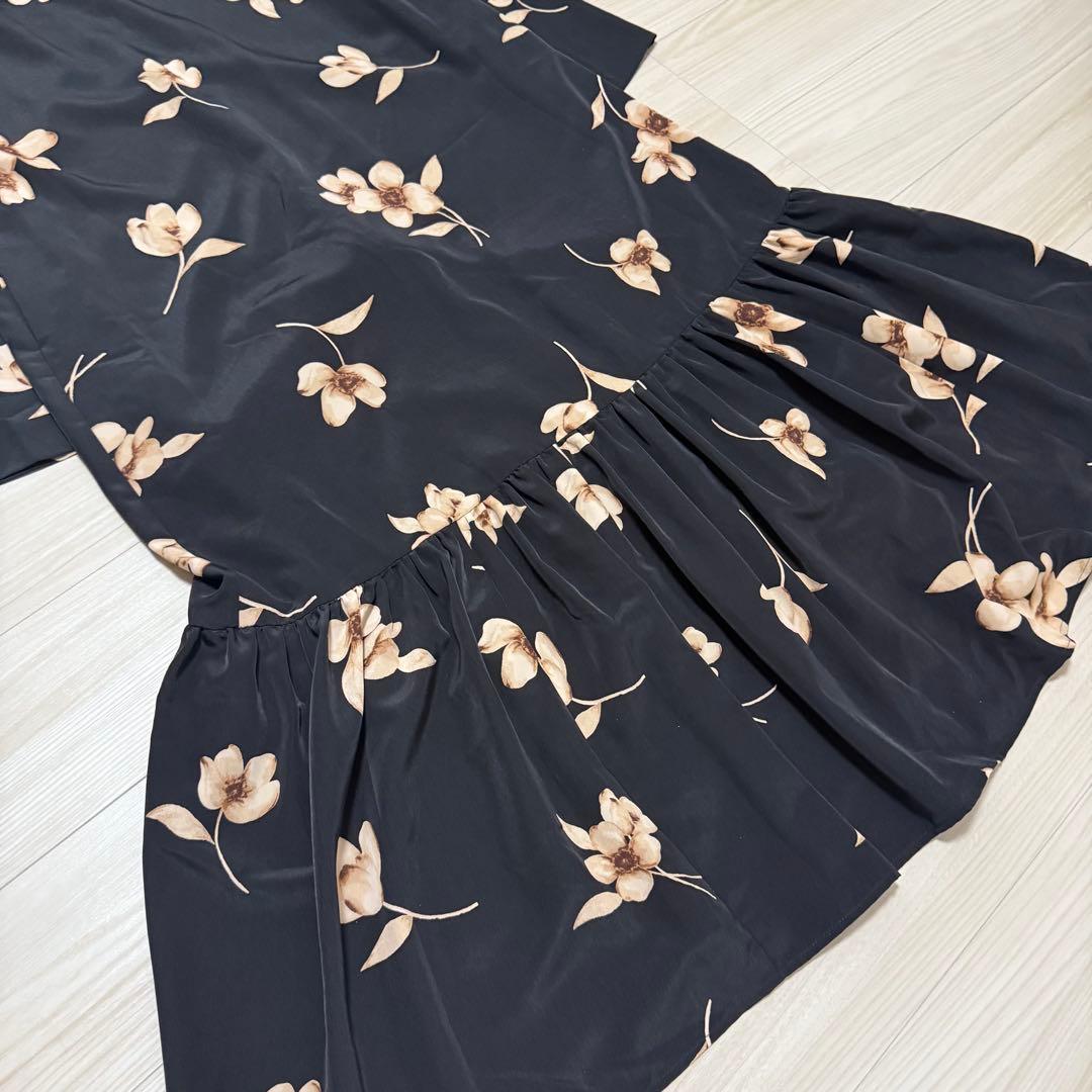 【極美品】CLANE W FACE GATHER SWITCH ONEPIECE