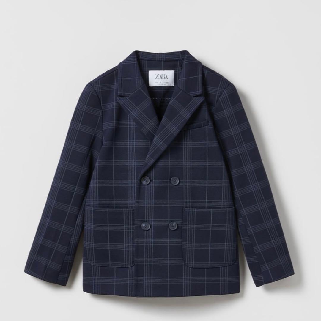ZARAキッズ 新品 ジャケットパンツ 140 スーツ セットアップセレモニー