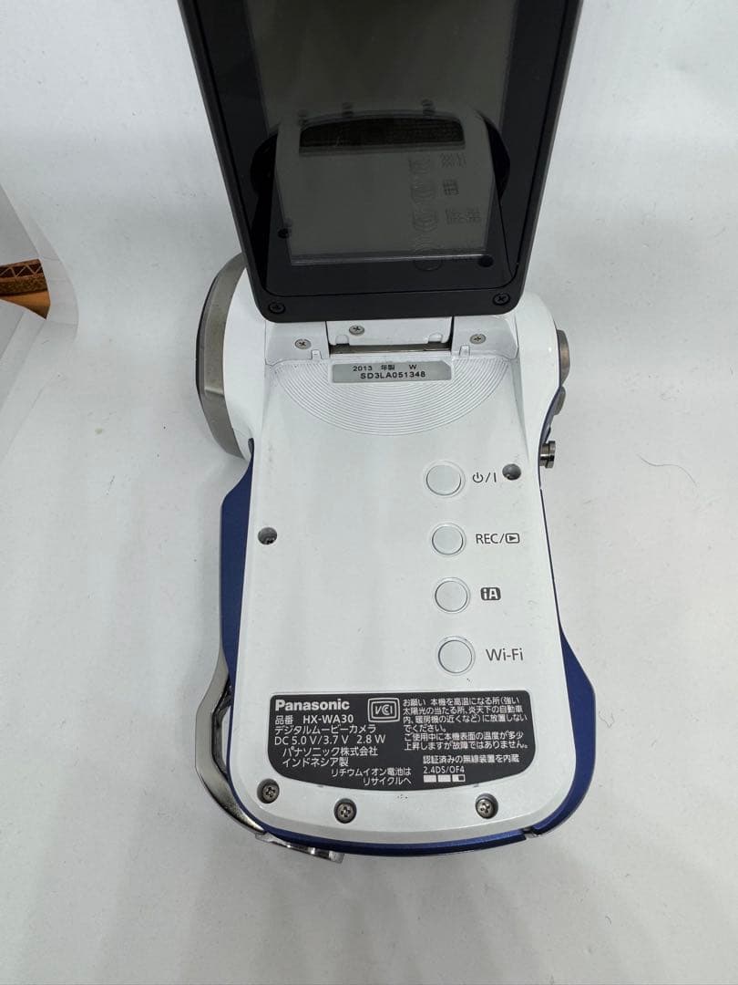 Panasonic HX-WA30 防塵防水ビデオカメラ