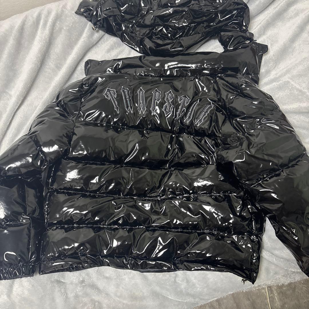 TRAPSTAR トラップスター ダウンジャケ ット黒色S