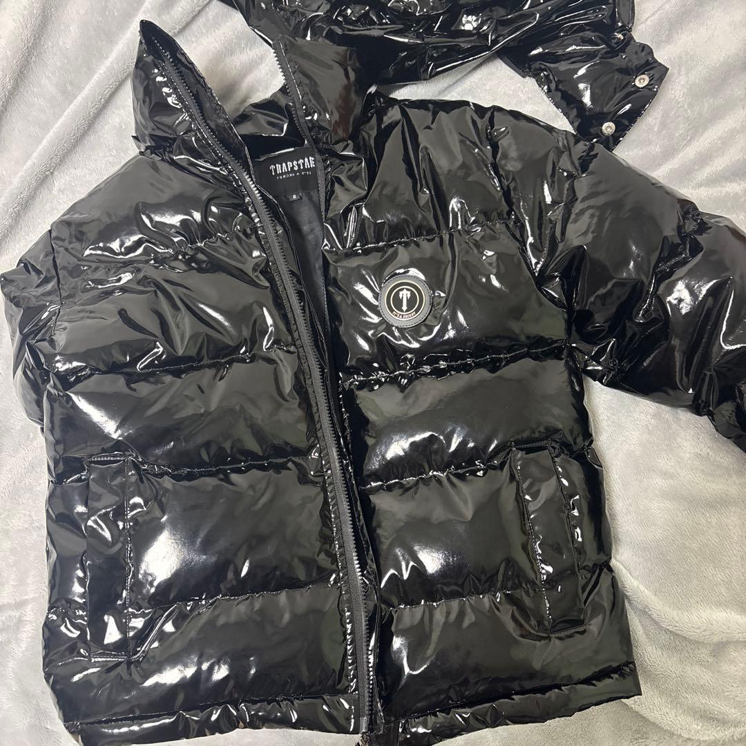 TRAPSTAR トラップスター ダウンジャケ ット黒色S