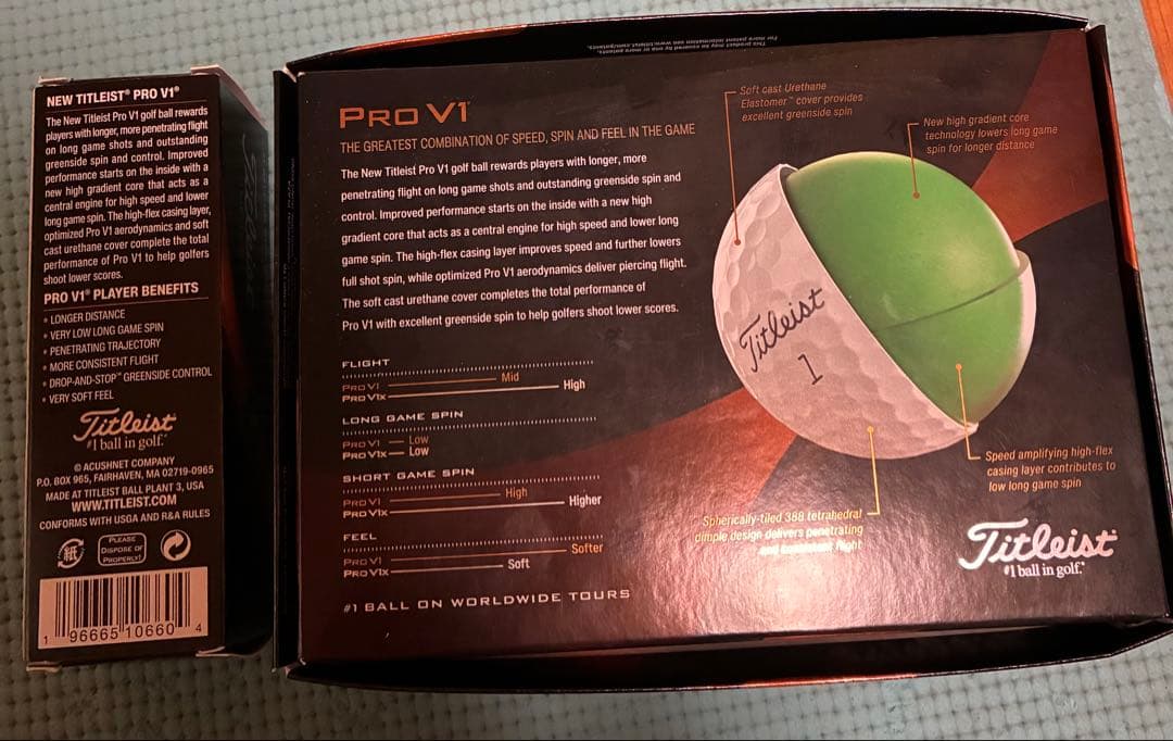 Titleist Pro V1 4ダース（ 12個×4箱）2023年物