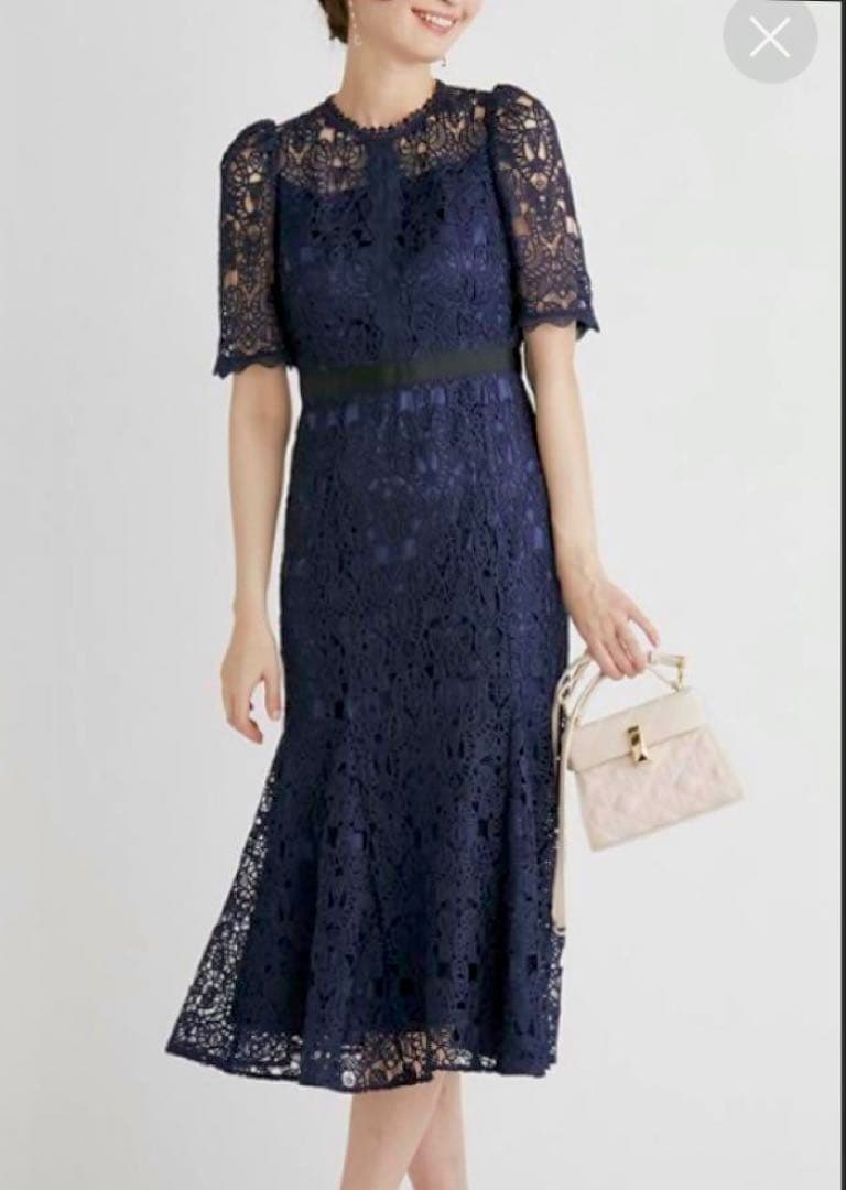 美品CELFORDセルフォードレースマーメイドワンピース佳子様佳子さま石原さとみ