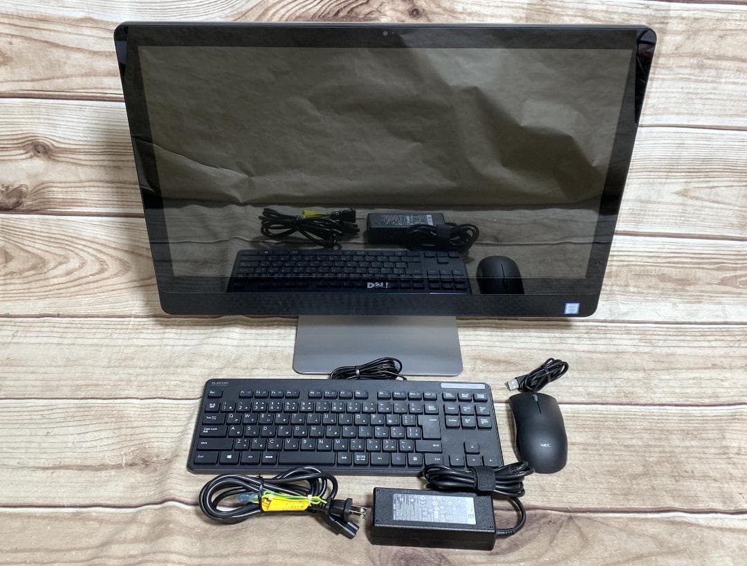 DELL i7 16GB SSD 24型タッチパネル Inspiron 使用少