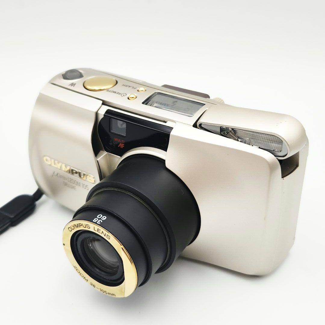 OLYMPUS μ[mju:] ZOOM105 DELUXEフィルムカメラ