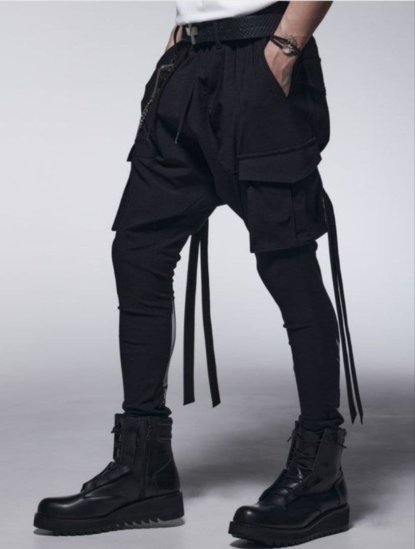 キリュウキリュウ　KQ-HP27-600 Saruel Cargo Pants