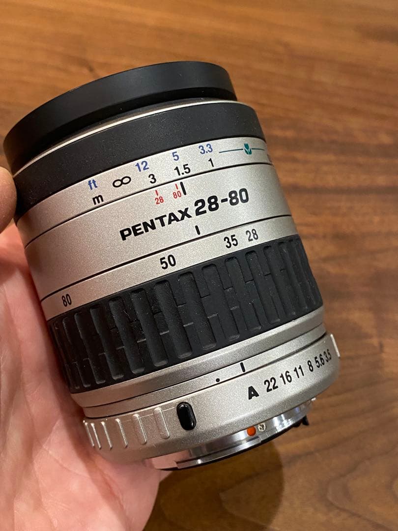 PENTAX K-M CCDデジタル一眼 FA28-80 レンズ付　動作します。