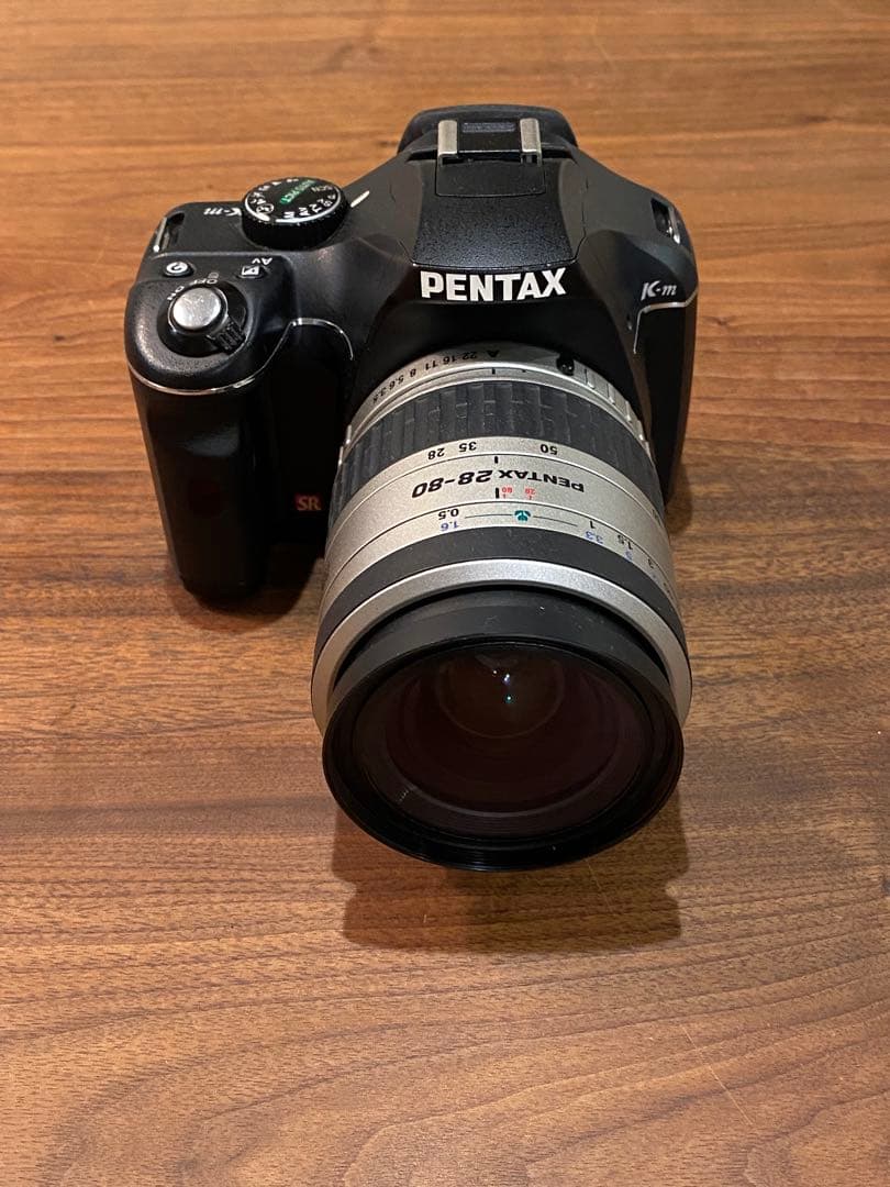 PENTAX K-M CCDデジタル一眼 FA28-80 レンズ付　動作します。