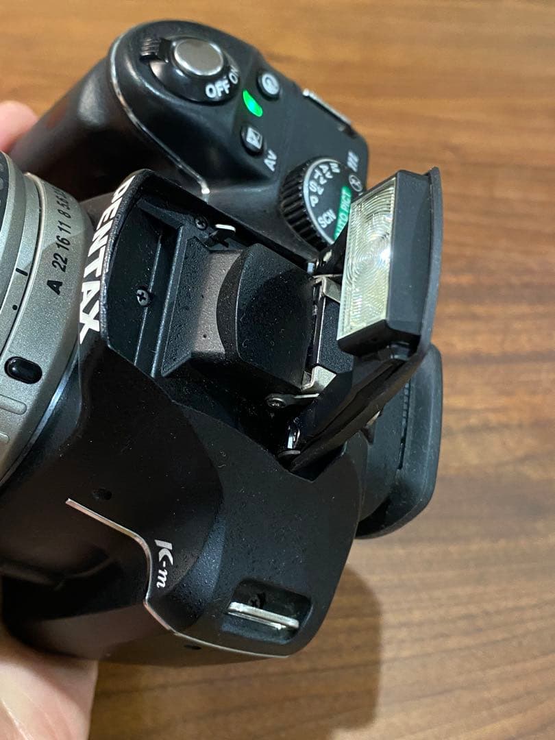 PENTAX K-M CCDデジタル一眼 FA28-80 レンズ付　動作します。