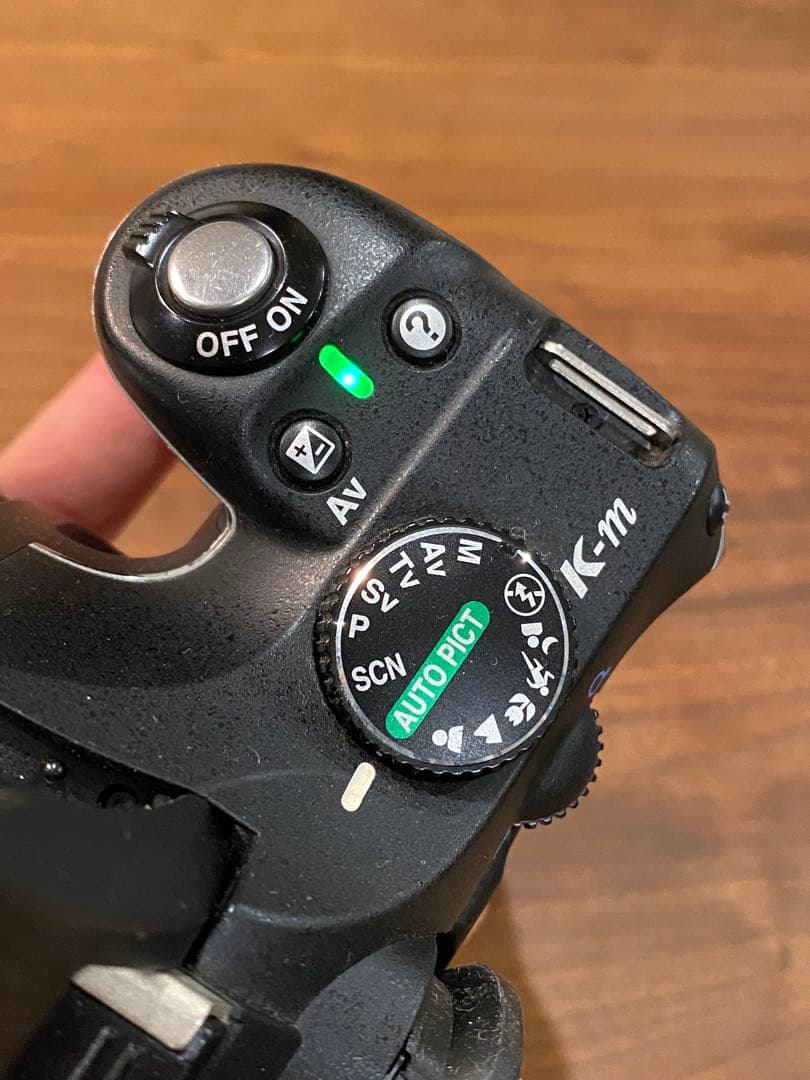 PENTAX K-M CCDデジタル一眼 FA28-80 レンズ付　動作します。