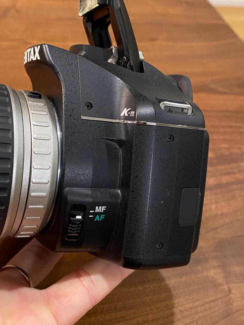 PENTAX K-M CCDデジタル一眼 FA28-80 レンズ付　動作します。