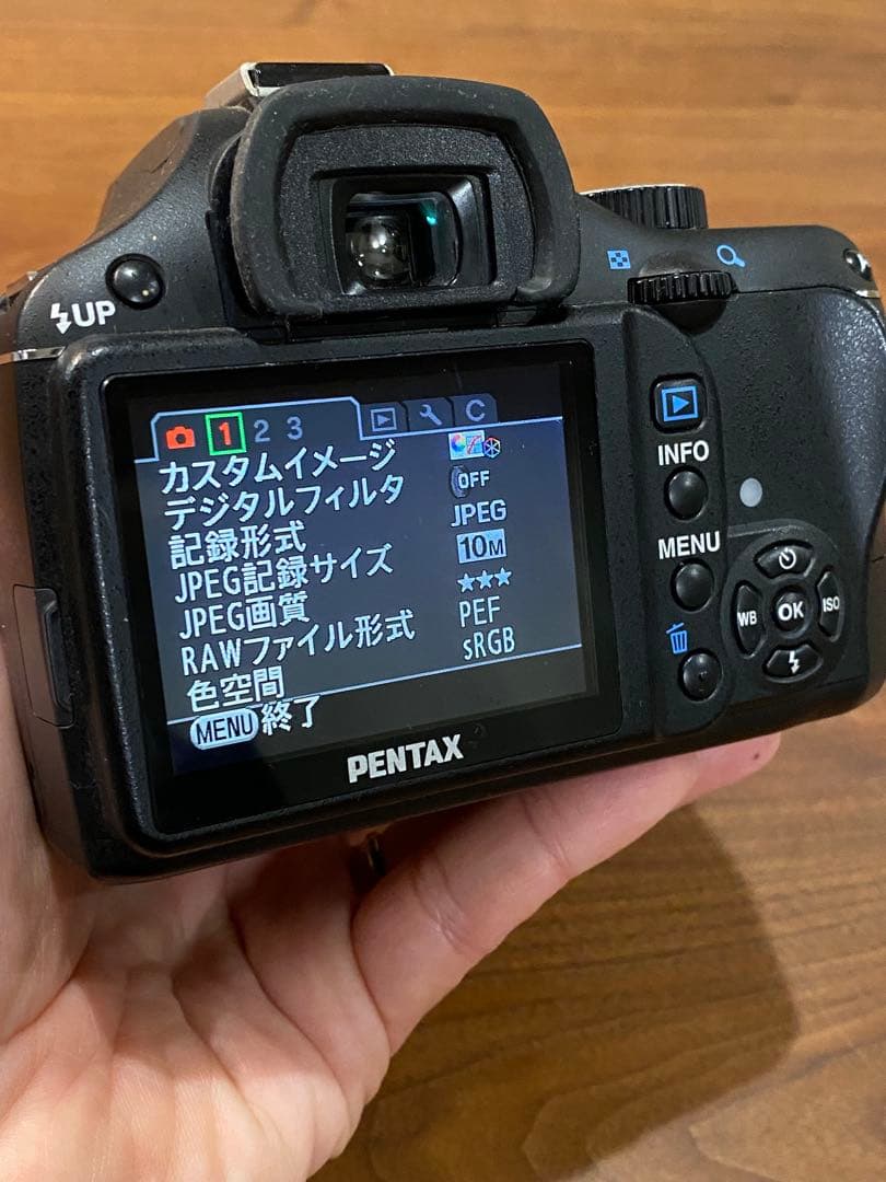 PENTAX K-M CCDデジタル一眼 FA28-80 レンズ付　動作します。