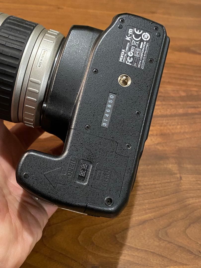 PENTAX K-M CCDデジタル一眼 FA28-80 レンズ付　動作します。