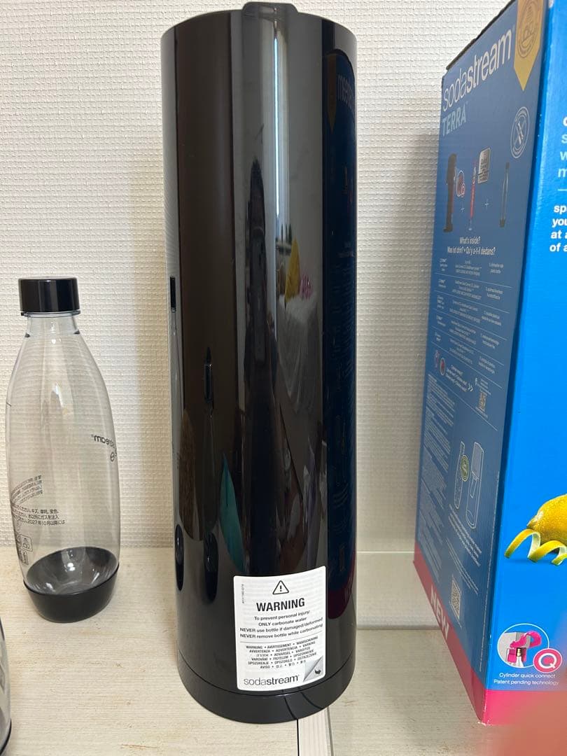 SodaStream Terra 炭酸水メーカー ブラック　美品
