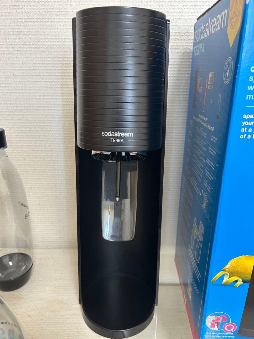 SodaStream Terra 炭酸水メーカー ブラック　美品