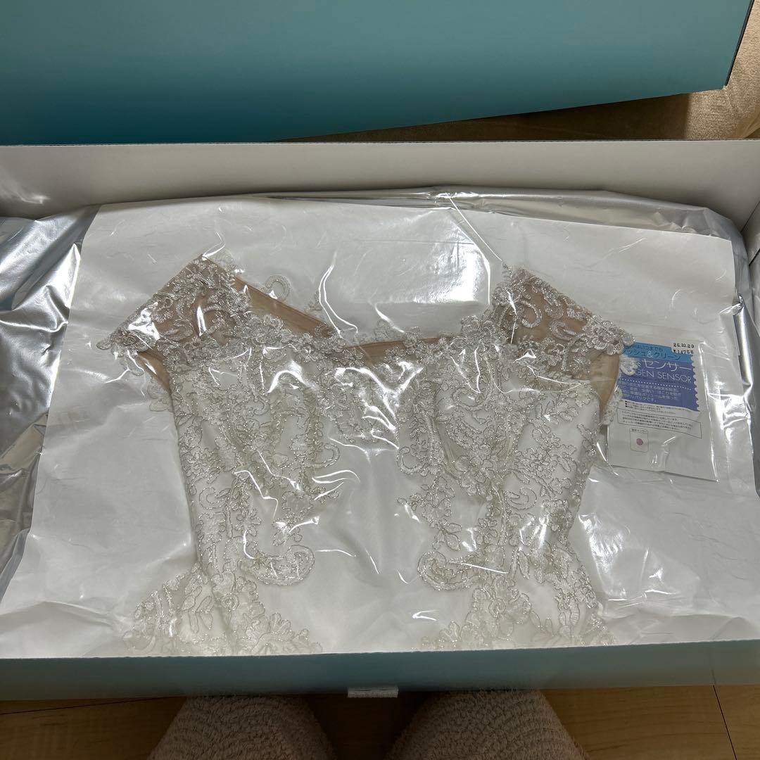 桂由美Aラインウェディングドレス