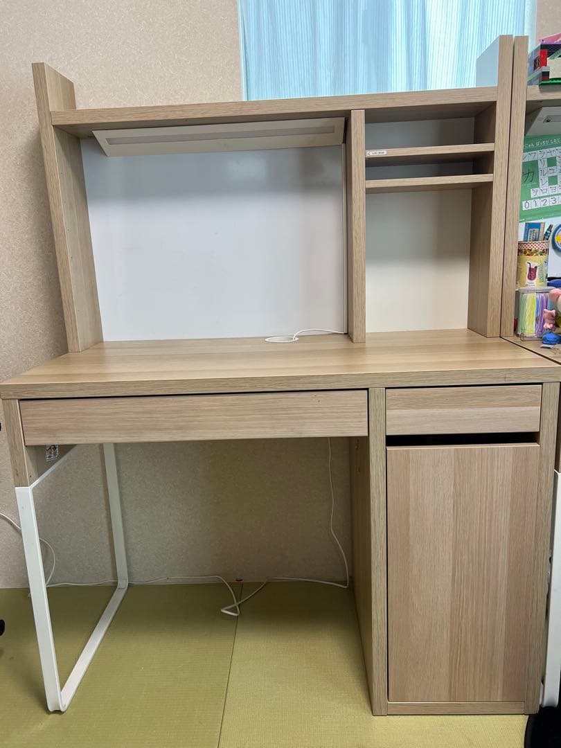IKEA デスク 勉強机 MICKE ミッケ　ライト付　ikea