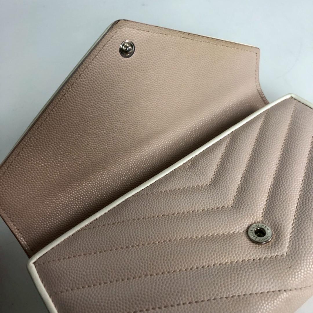 Saint Laurent サンローラン キルティング 長財布 レディース