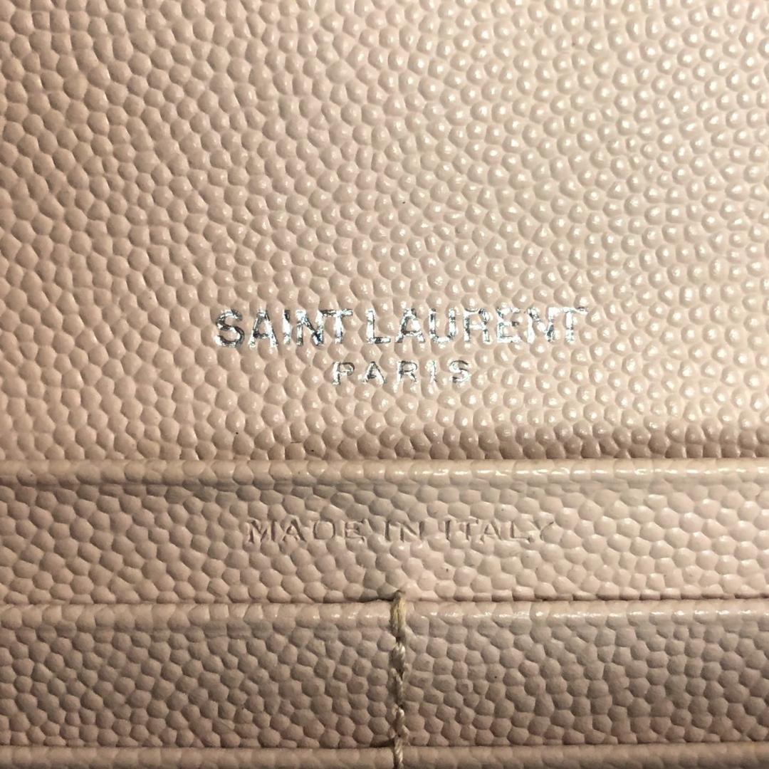 Saint Laurent サンローラン キルティング 長財布 レディース