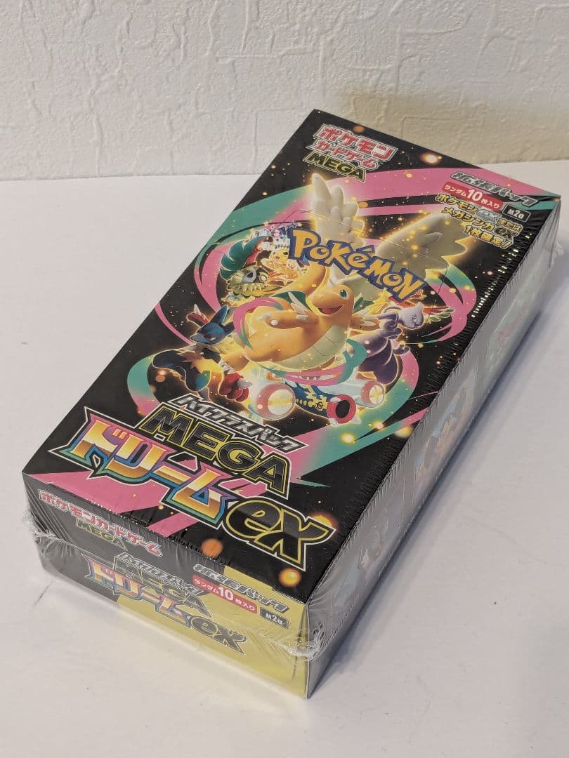 シュリンク付き　ポケモンカードゲーム MEGAドリームEX ボックス
