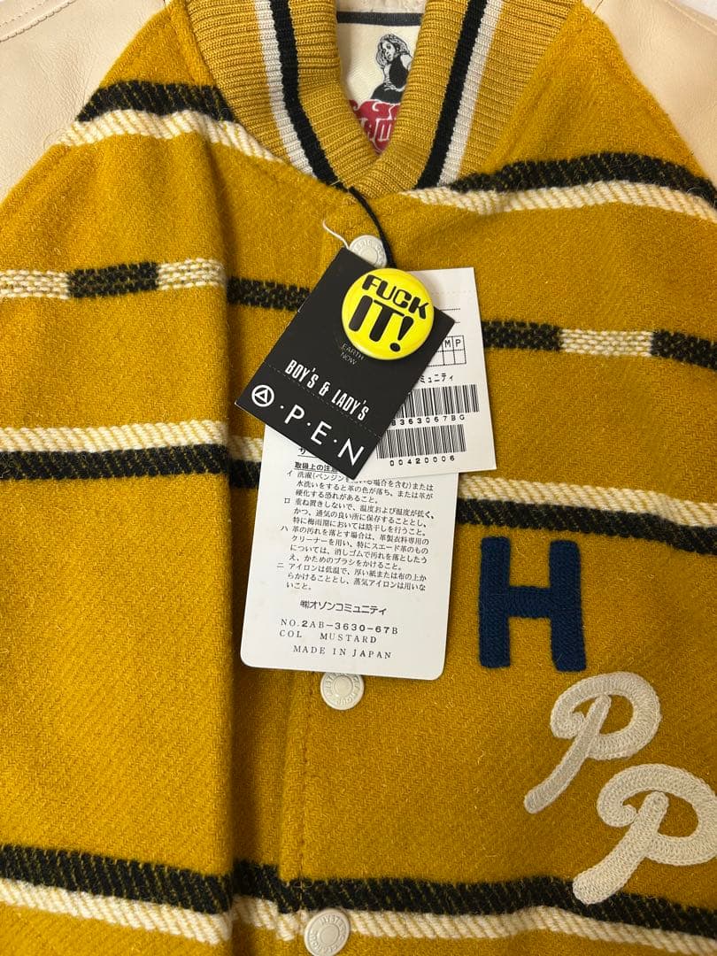 新品未使用、タグ付き　ヒステリックグラマー　レザージャケット　スタジャン