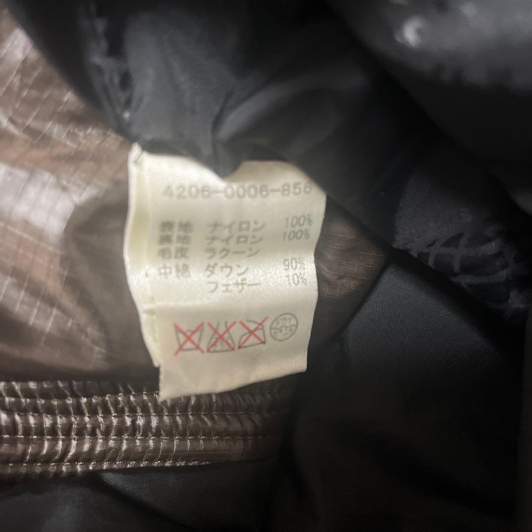 BEAMS PERTEX QUANTUM ダウンベスト 短丈 M ダブルジップ