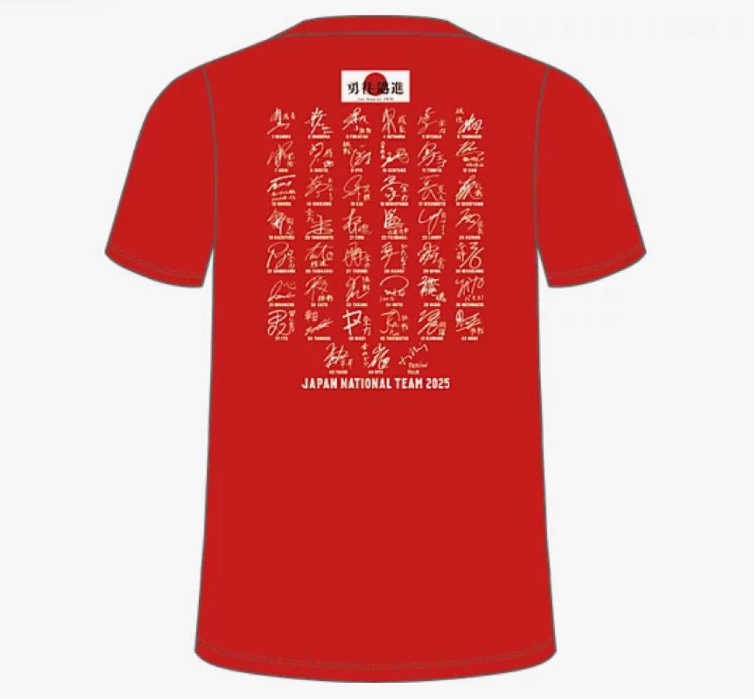 男子 バレーボール サイン 応援Tシャツ 日本代表 ネーションズリーグ 2025
