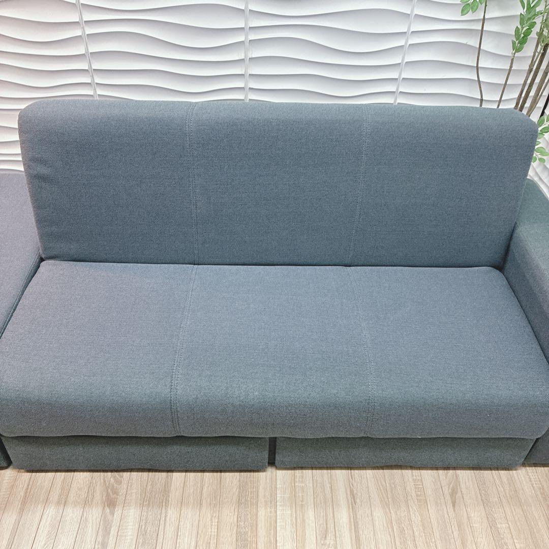 ◇大阪府 神戸市 配達料無料！◇ニトリ◇ソファベッド◇2杯収納付き◇