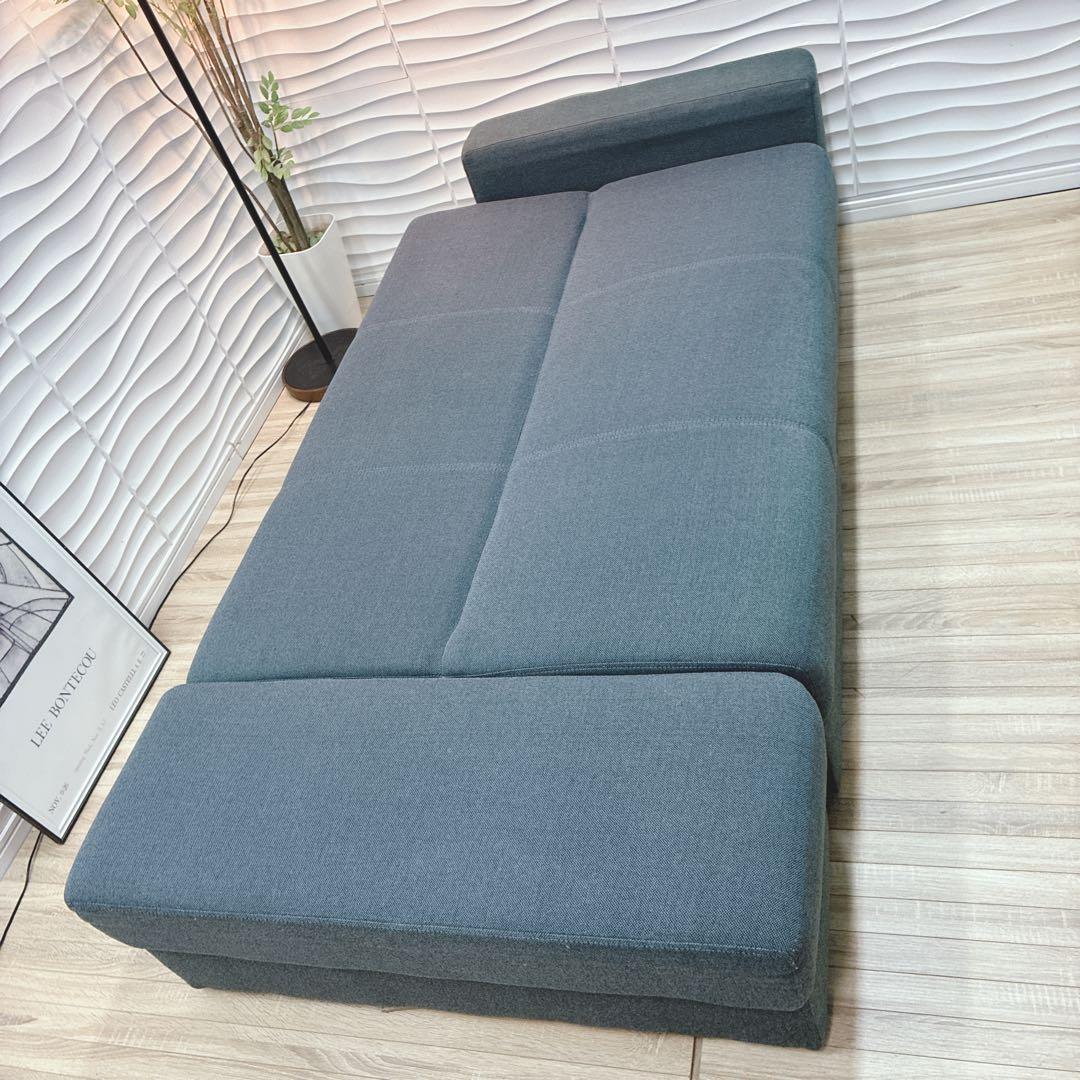 ◇大阪府 神戸市 配達料無料！◇ニトリ◇ソファベッド◇2杯収納付き◇