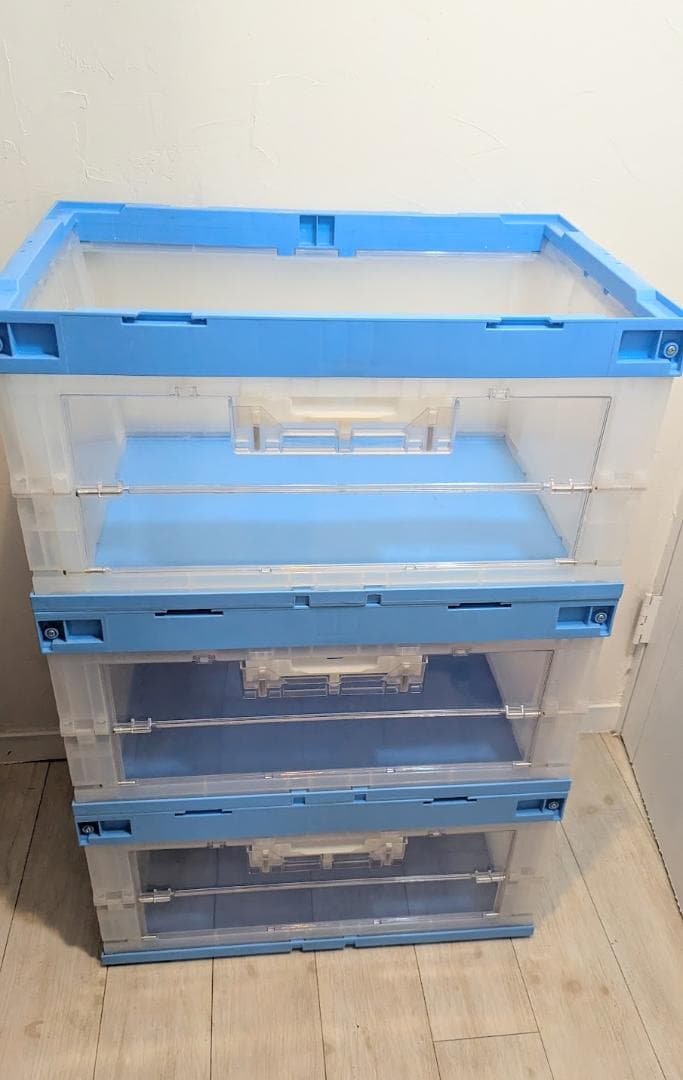 プラコン・折りコン リス CB-75扉L 大サイズ 3個セット 扉付き