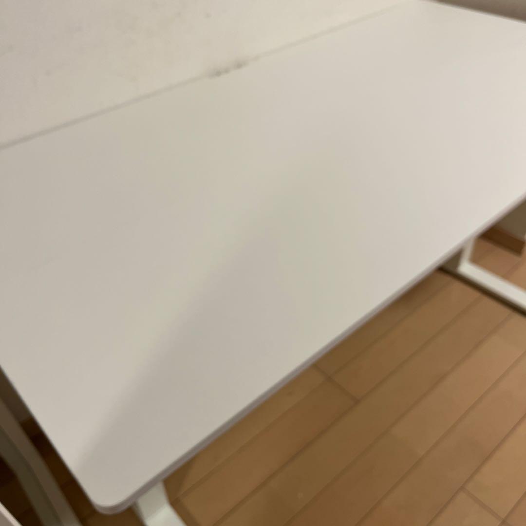 電動昇降式デスク　ErGear　ホワイト　140 x 70 x 72-118cm