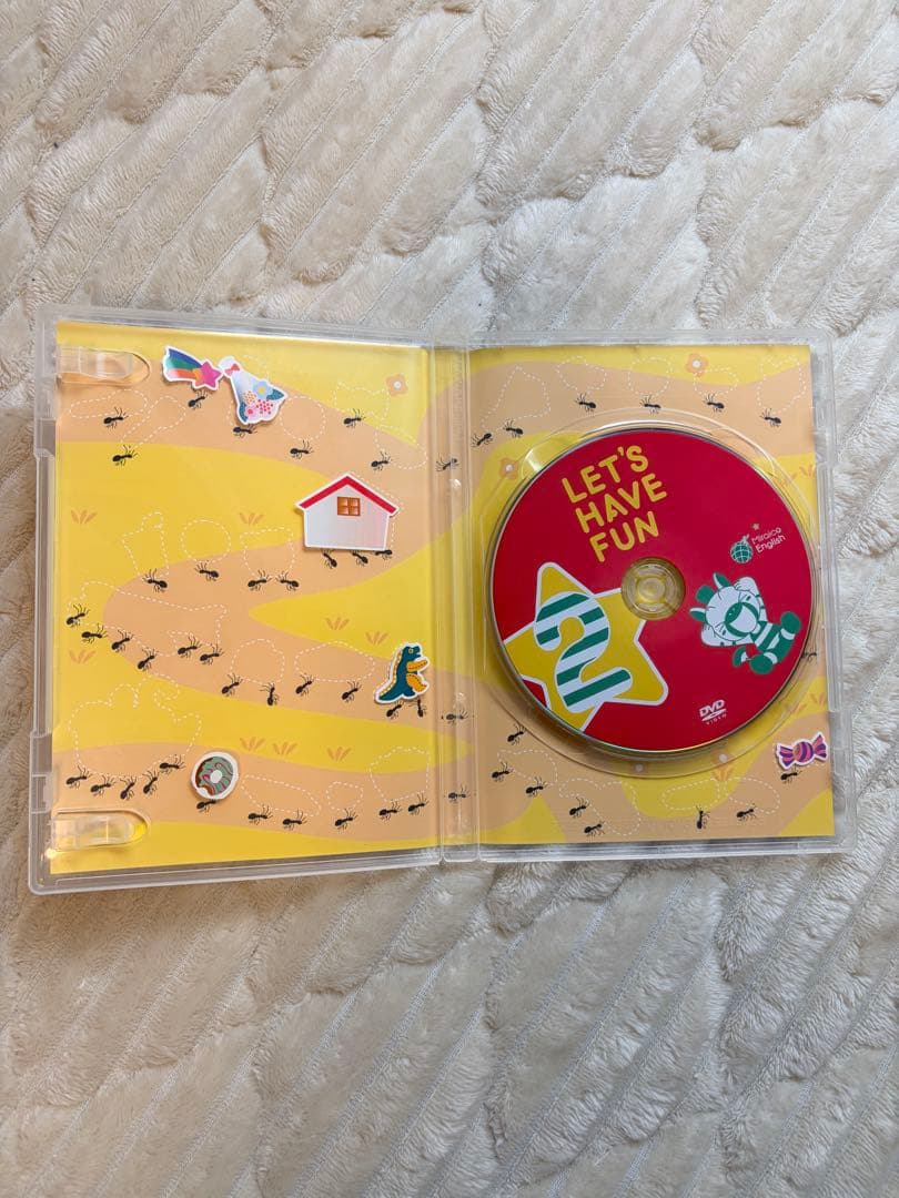 ミライグリッシュ　DVD15枚・CD3枚　収納箱無し