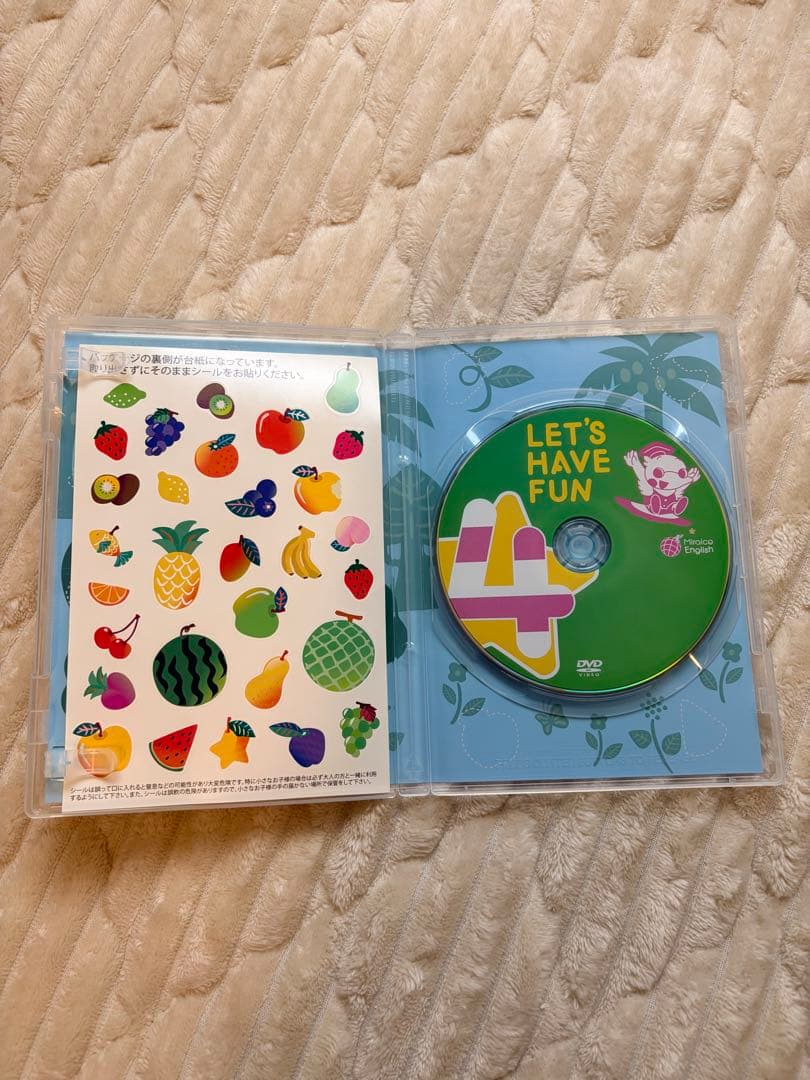 ミライグリッシュ　DVD15枚・CD3枚　収納箱無し